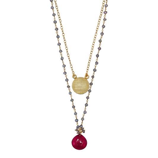 Ruby Rocks Pendant